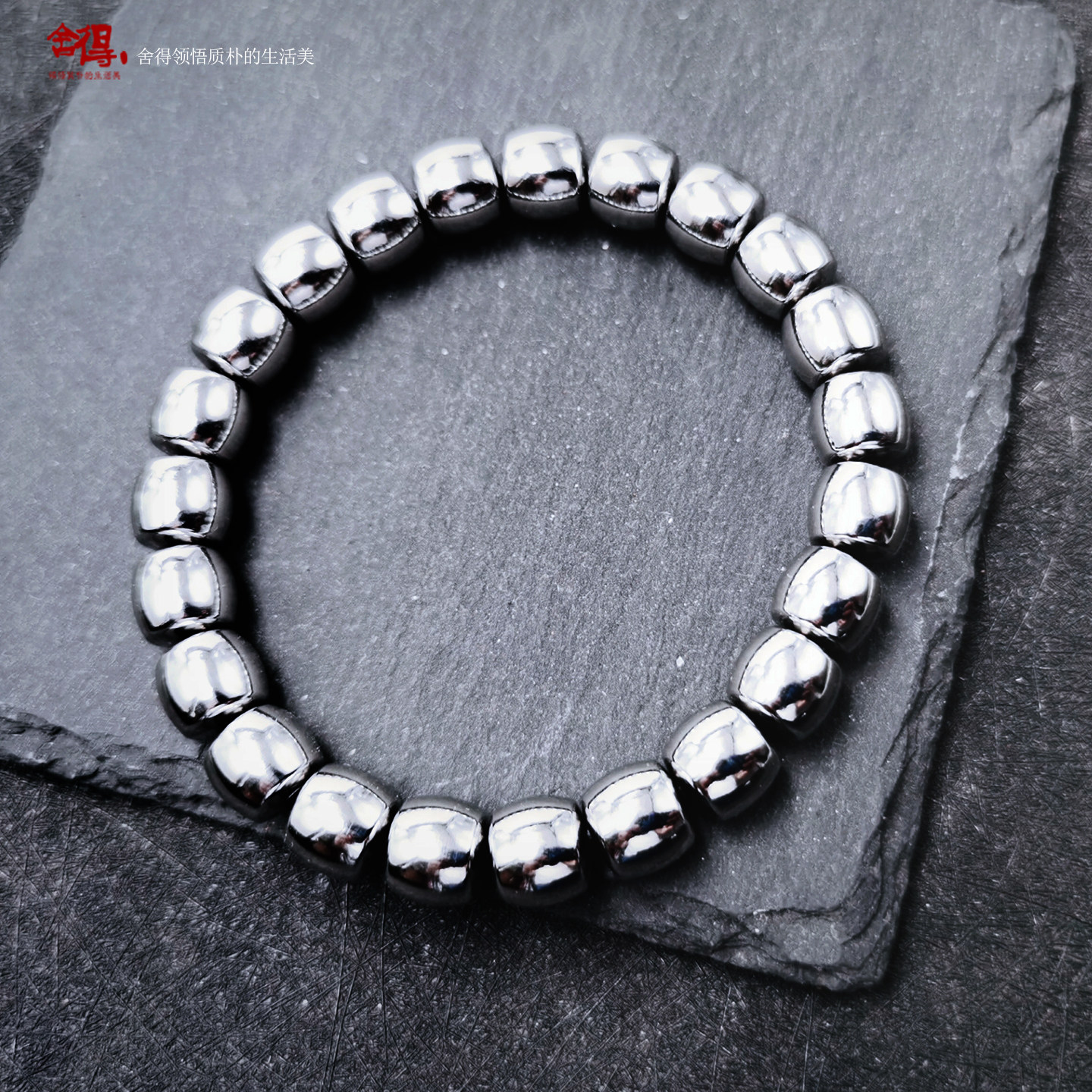 不掉色实心直切钛钢手链老型桶珠高颜值情侣款diy极限弧朋克手串,饰品/流行首饰/时尚饰品新,其它首饰,淘宝优惠券,粉丝福利购,淘宝优惠卷