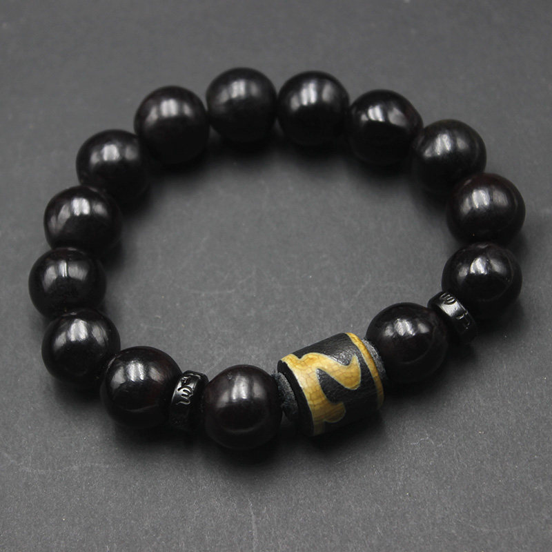 野生天然木患子手串男无患子念珠鬼见愁小众木质佛珠达洛天珠玛瑙