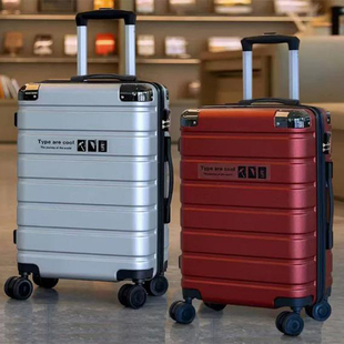 德国20寸多功能拉杆行李箱铝框密码登机旅行箱学生轻便箱包旅游箱