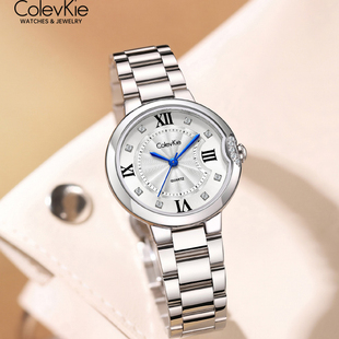ColevKie手表2025新款石英表时尚女士大学生女款腕表小众轻奢女表