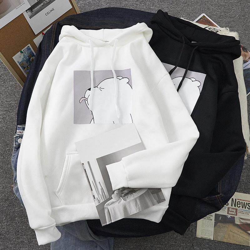 大码秋冬季薄款卫衣女加绒2025新款宽松连帽外套潮ins东南亚潮流