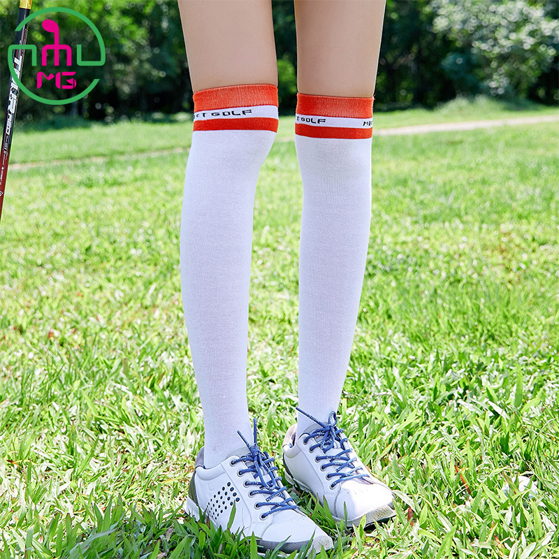 新款meetgolf高尔夫球条纹袜子