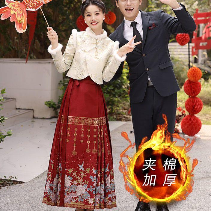 高级感女式新中式汉服改