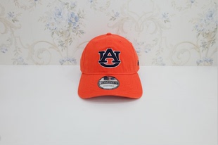 【美版 现货】New Era NCAA 奥本大学 复古弯沿棒球帽 老爹帽