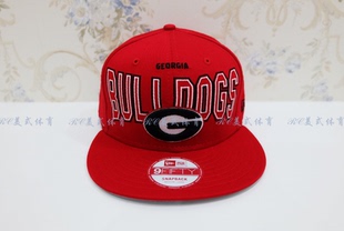 美国购回 New Era  NCAA 佐治亚 大学 棒球帽 可调节