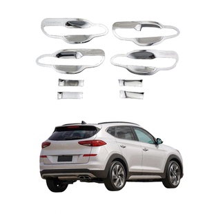 适用2016-2019款现代TUCSON途胜门碗电镀ABS门碗贴片装饰件