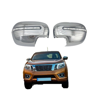 外饰电镀件 适用于15 后视镜盖汽车改装 NP300款 倒车镜盖 20NAVARA