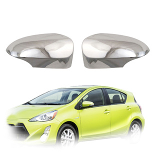 适用于15-款普锐斯C PRIUS C fielder AXIO镜盖电镀件倒车镜盖