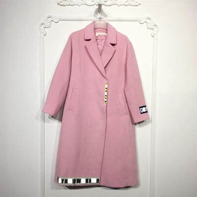 欧系列 8126S033 时尚毛呢外套品牌女装折扣颦薪