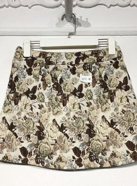 录系列 K50411 时尚短裙品牌女装折扣颦薪