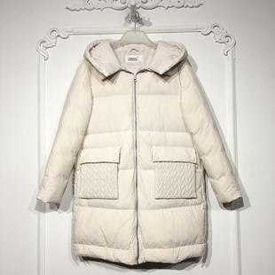 羽绒服品牌女装 时尚 折扣颦薪 8283S033 莱系列