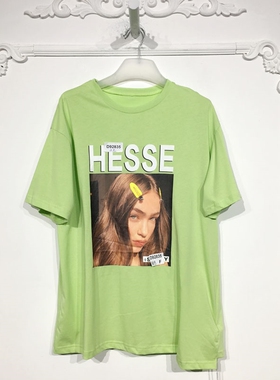 潮系列 D92835 时尚T恤品牌女装折扣馨薪