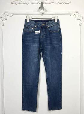 J系列 8096S184 时尚牛仔长裤品牌女装折扣颦薪