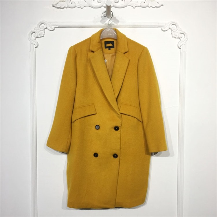 N系列 8127S094 时尚毛呢外套品牌女装折扣颦薪