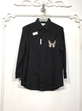 欧旗下T系列男装 ZBD84905 时尚衬衫品牌男装折扣饕