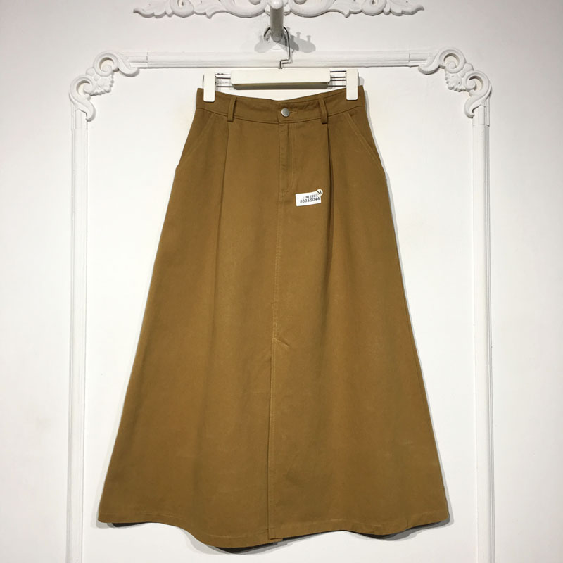 录系列 8335S044 时尚半身裙品牌女装折扣颦薪