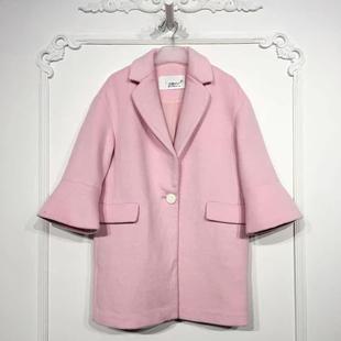 欧旗下FP系列 8150S280 时尚毛呢外套品牌女装折扣颦薪