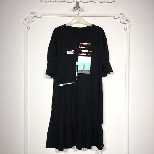 潮系列 8238S119 时尚连衣裙品牌女装折扣颦薪