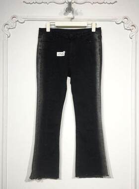 素J系列 8274S244 时尚牛仔长裤品牌女装折扣颦薪