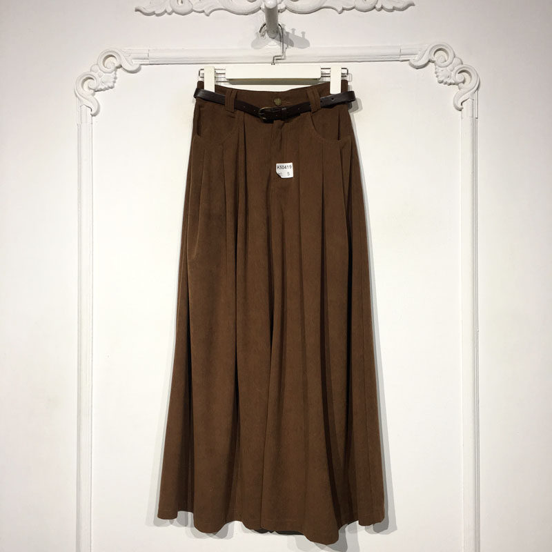 录系列 K50419 时尚半身裙品牌女装折扣颦薪