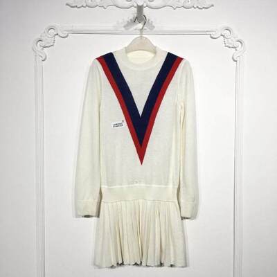 欧旗下FP系列 8144S206 时尚针织连衣裙品牌女装折扣颦薪