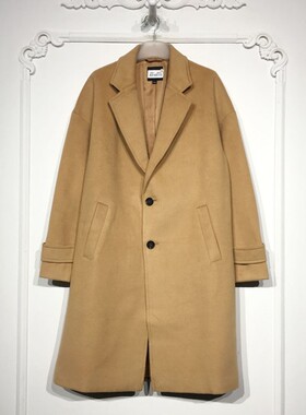 潮系列 8278S113 时尚毛呢外套品牌女装折扣颦薪