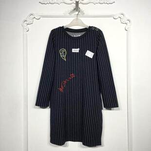 M系列 时尚 连衣裙品牌女装 折扣颦薪 8180S208