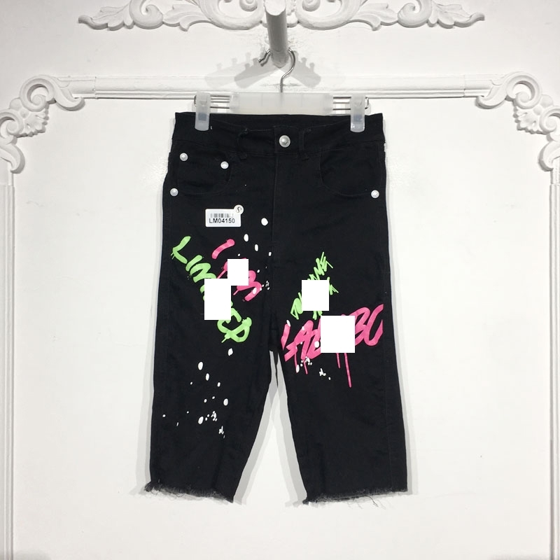 潮系列 LM04150 时尚牛仔裤品牌童装折扣馨备