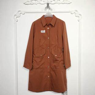 风衣外套品牌女装 时尚 折扣颦薪 8081S269 梦SY系列