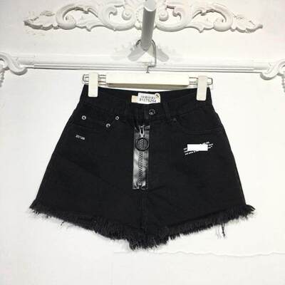 潮系列 8187S254 时尚牛仔短裤品牌女装折扣颦薪