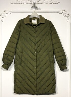 潮系列 8279S227 时尚羽绒服品牌女装折扣颦薪