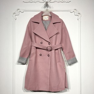 NZ系列 8286S239 时尚毛呢外套品牌女装折扣颦薪