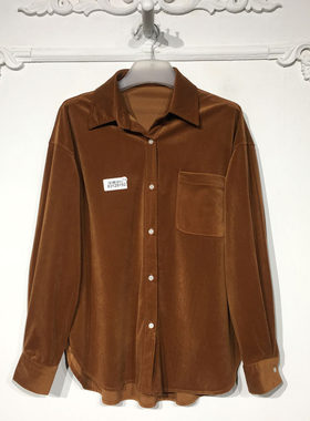 潮系列 8312S192 时尚衬衫品牌女装折扣颦薪