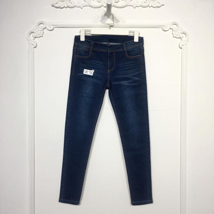 JT系列 8157S275 时尚牛仔九分裤品牌女装折扣颦薪