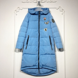 羽绒服品牌女装 时尚 折扣颦薪 8281S036 潮系列