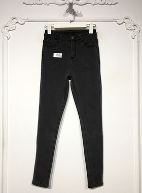 容系列 8331S256 时尚牛仔长裤品牌女装折扣颦薪