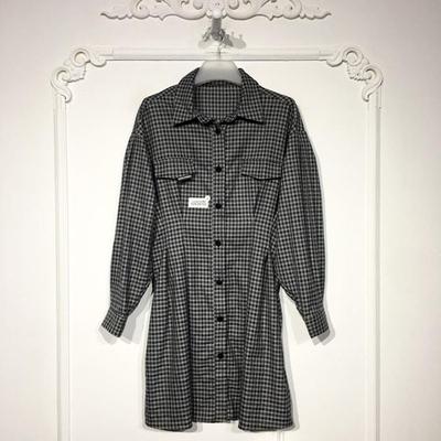 潮系列 8263S103 时尚连衣裙品牌女装折扣颦薪