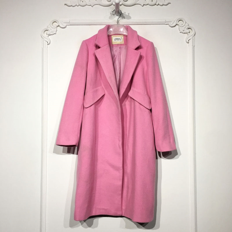 纳系列 8273S110 时尚毛呢外套品牌女装折扣颦薪