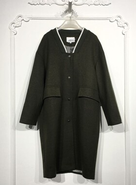 M系列 8150S148 时尚毛呢外套品牌女装折扣颦薪