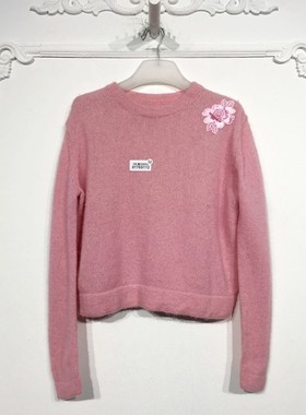 欧系列 8176S112 时尚羊毛针织衫品牌女装折扣颦薪