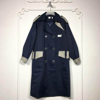 欣W系列 8227S151 时尚风衣外套品牌女装折扣颦薪