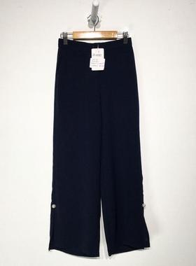 潮系列 Z01-A00921 时尚八分裤品牌女装折扣颦薪