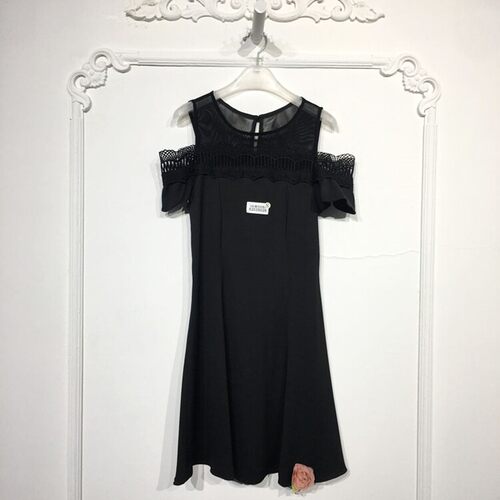 乔系列 8203S028 时尚连衣裙品牌女装折扣颦薪