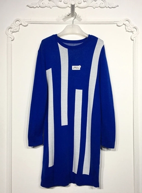 欧系列 8177S232 时尚针织连衣裙品牌女装折扣颦薪