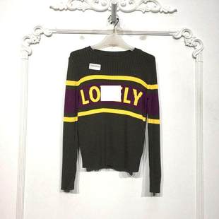 欧旗下FP系列 D84968 时尚针织衫品牌女装折扣颦薪