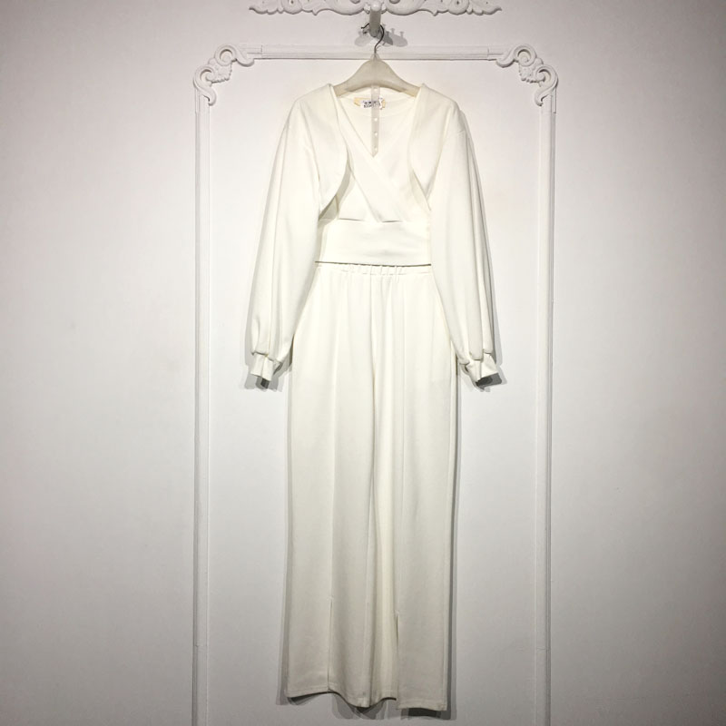 录系列 8334S215 时尚套装三件套品牌女装折扣颦薪