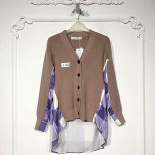 品牌女装 N系列 针织开衫 时尚 折扣颦薪 8245S259