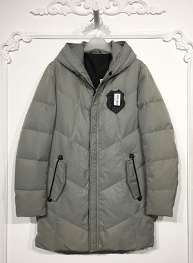 裘潮系列 PF11658 时尚羽绒服品牌男装折扣馨