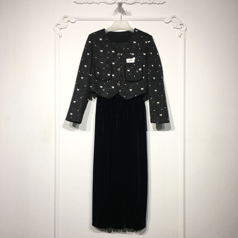 潮系列 LM07781 时尚套装两件套品牌女装折扣颦薪