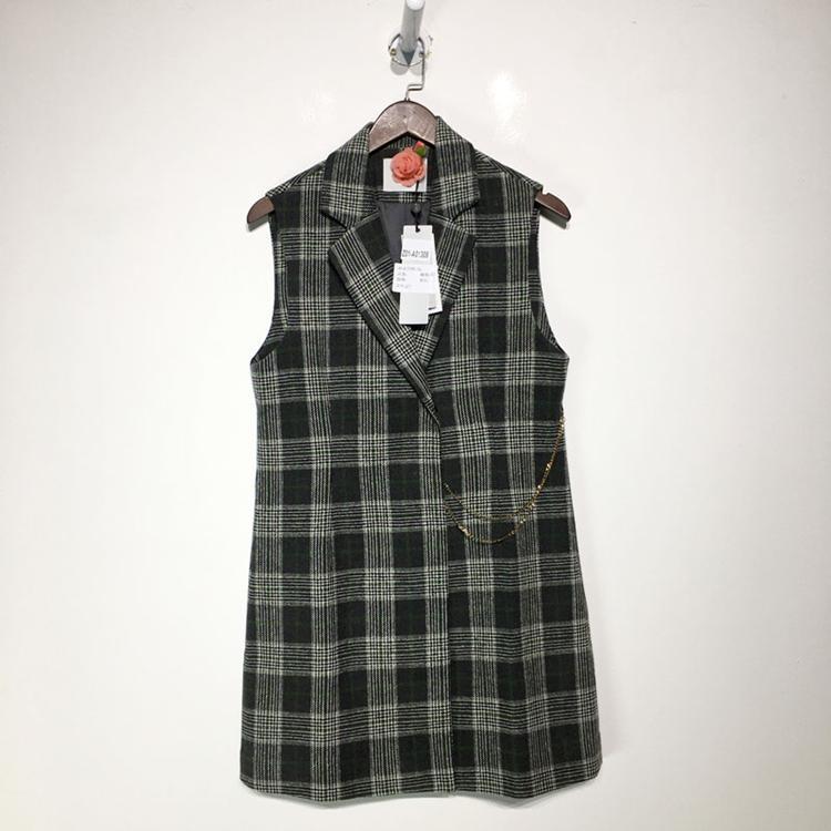 潮系列 Z01-A01308 时尚马夹品牌女装折扣颦薪